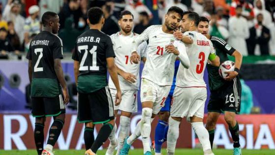 إيران والإمارات يتأهلان لثمن نهائي كاس آسيا