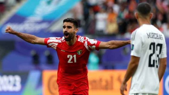 المنتخب الأردني يفتقد نزار الرشدان في مواجهة طاجكستان