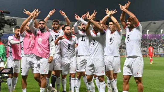 فلسطين تقترب من تسجيل إنجاز تاريخي في كأس آسيا