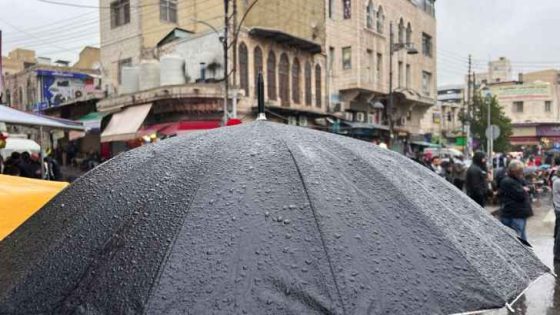 منخفض جوي من الدرجة الأولى يؤثر على الأردن بهذا الموعد