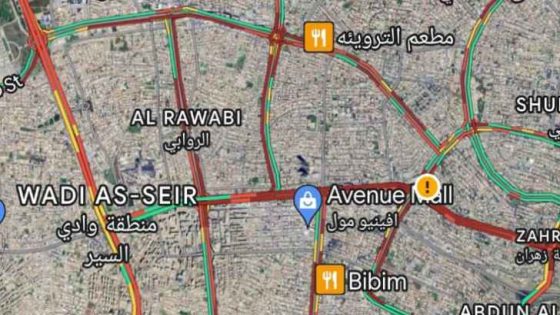 مباراة “النشامى والشمشون” تتسبب بأزمة سير في عمان – خرائط