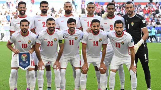 منتخب النشامى يظهر باللون الأبيض أمام كوريا الجنوبية