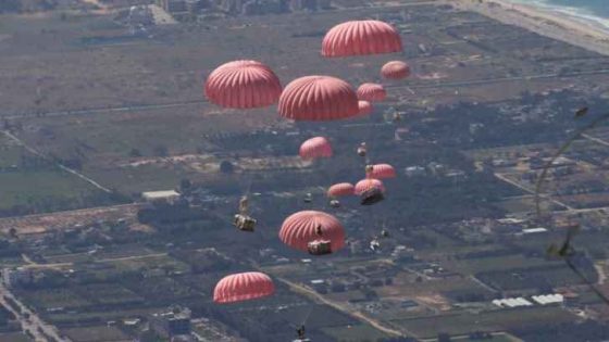 مصدر: طائرات أردنية تغادر لتنفيذ إنزال مساعدات على غزة