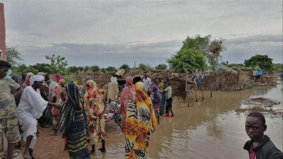 الفيضانات تفاقم معاناة نازحي الحرب في السودان