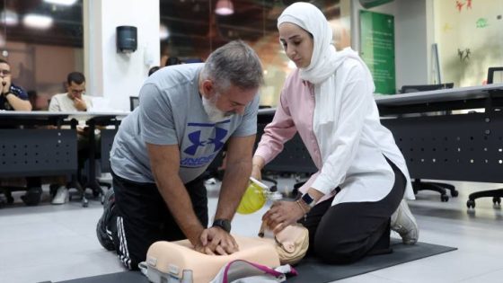 المشهد المعاصر | اللجنة الأولمبية الأردنية تقيم دورة الإنعاش القلبي الرئوي