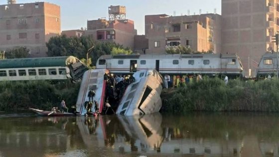 المشهد المعاصر | تصادم قطارين في المنيا يتسبب في توقف حركة القطارات على خط القاهرة