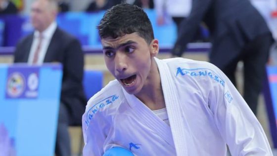 المشهد المعاصر | الحراسيس يحرز الميدالية الفضية في بطولة العالم للكراتيه للناشئين بإيطاليا