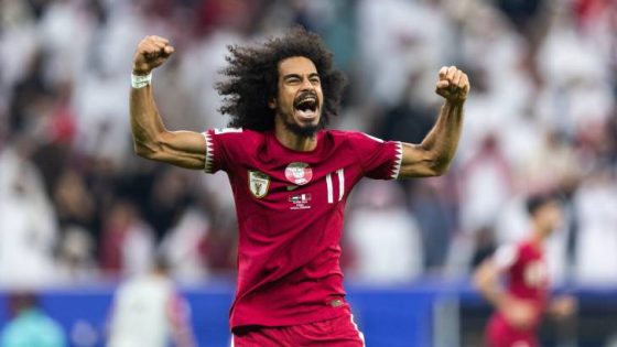 المشهد المعاصر | القطري أكرم عفيف يفوز بجائزة أفضل لاعب في آسيا