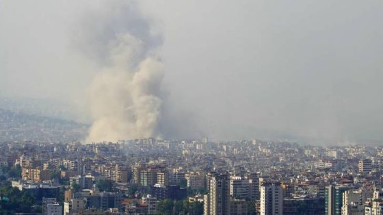 المشهد المعاصر | جيش الاحتلال يشن غارات عنيفة على الضاحية الجنوبية لبيروت