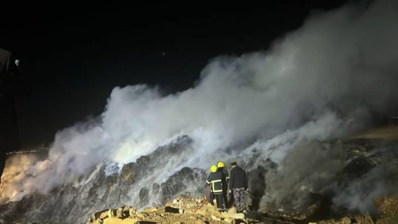 المشهد المعاصر | الكشف عن مصدر رائحة كريهة أثارت القلق في إربد