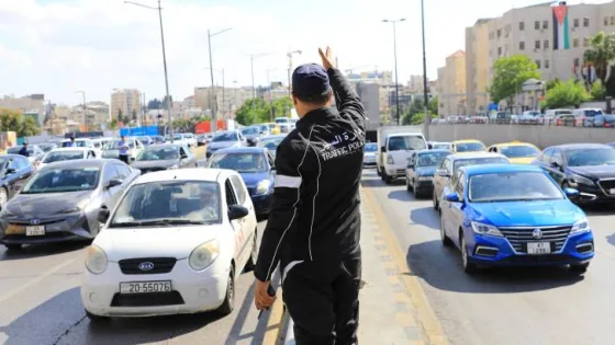 المشهد المعاصر | تنويه من إدارة السير لسالكي طريق إشارات السابع باتجاه شارع المدينة المنورة في عمان