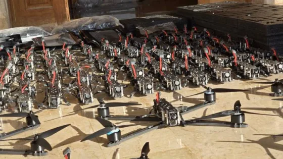 المشهد المعاصر | الداخلية السورية: أهالي القرادحة يسلمون طائرات “FPV” الانتحارية من مخلفات النظام السابق.. صور