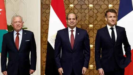 المشهد المعاصر | الرئاسة الفرنسية: ماكرون والملك والسيسي أجروا مكالمة مع ترمب خلال قمة القاهرة