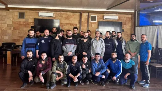 المشهد المعاصر | السلطات السورية تفرج عن 28 عسكريا من قوات النظام السابق