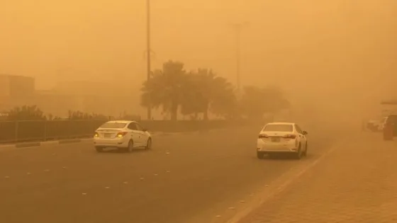 المشهد المعاصر | طقس العرب: تعمّق تأثير المُنخفض الخماسيني خلال الساعات القادمة.. أجواء حارة ومُغبرة في معظم المناطق