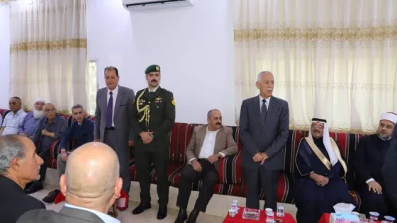 المشهد المعاصر | مندوبا عن الملك وولي العهد…العيسوي يعزي عشائر الخضير والسلايطة والحجاج والخزاعلة والحتاملة