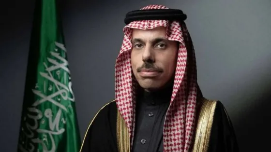 المشهد المعاصر | أ ف ب: وزير الخارجية السعودي يزور الأحد الضفة الغربية لأول مرة منذ 1967