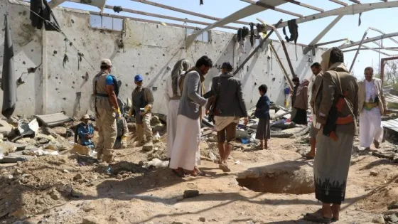 المشهد المعاصر | إعلام حوثي: الولايات المتحدة تكثف غاراتها على اليمن باستهداف مأرب وصعدة والحديدة