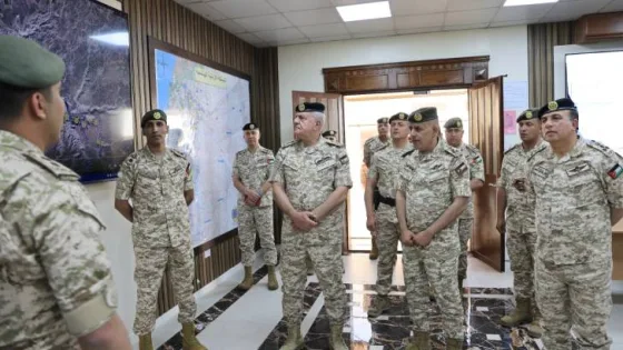 المشهد المعاصر | الحنيطي يزور مديرية أمن الحدود في موقعها الجديد