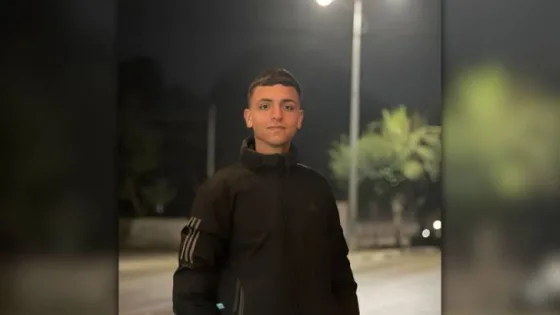المشهد المعاصر | الشؤون المدنية الفلسطينية تبلغ باستشهاد الفتى نضال شغنوبي برصاص الاحتلال في نابلس