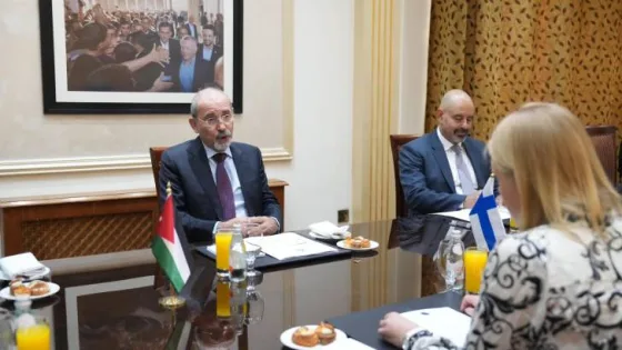 المشهد المعاصر | الصفدي يؤكد لوزيرة الخارجية الفنلندية أهمية اعتراف مزيد من الدول بالدولة الفلسطينية