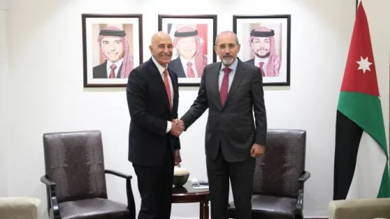 المشهد المعاصر | الصفدي يبحث مع المبعوث الأمريكي إلى سوريا دعم إعادة الإعمار ويشيد بقرار رفع العقوبات