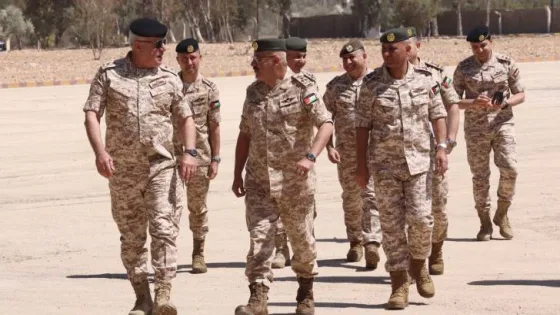 المشهد المعاصر | اللواء الركن يوسف الحنيطي يزور المنطقة العسكرية الشرقية ويشدد على ضرورة رفع الجاهزية العملياتية