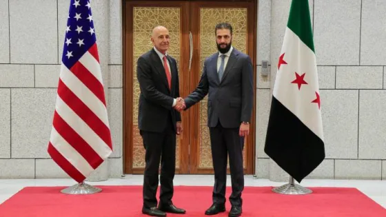 المشهد المعاصر | المبعوث الأمريكي الى دمشق: دعوة لاتفاق “عدم اعتداء” بين سوريا وتل أبيب