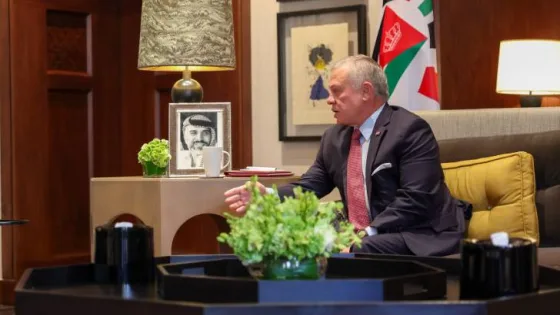 المشهد المعاصر | الملك يؤكد لرئيس المجلس الأوروبي أهمية مضاعفة الجهود لوقف إطلاق النار في قطاع غزة