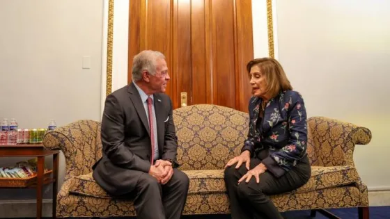 المشهد المعاصر | الملك يلتقي نانسي بيلوسي وأعضاء من مجلس النواب الأمريكي في واشنطن
