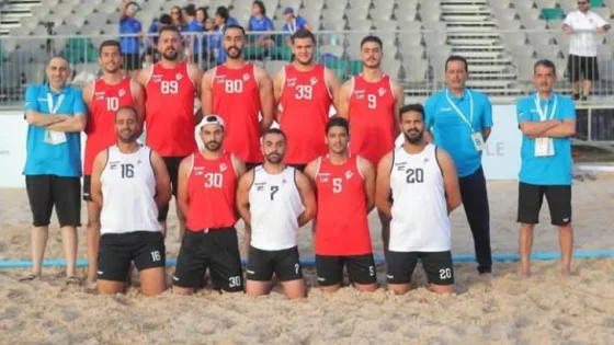 المشهد المعاصر | المنتخب الوطني لكرة اليد الشاطئية رابعاً في البطولة الآسيوية