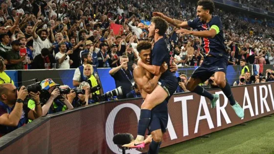 المشهد المعاصر | باريس سان جيرمان يسحق إنتر ميلان بخماسية ويتوّج بطلاً لدوري أبطال أوروبا لأول مرة في تاريخه