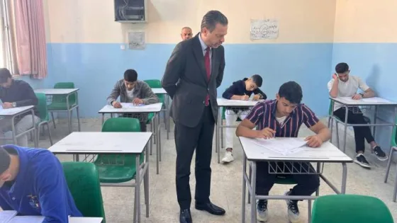 المشهد المعاصر | جرش تبدأ محاكاة “التوجيهي”.. التزام لافت ومدير التربية يتابع من الميدان