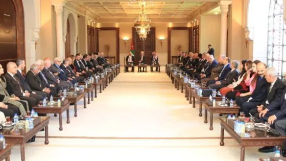 المشهد المعاصر | رئيس الديوان الملكي يلتقي وفدا من أبناء عشيرة آل حداد