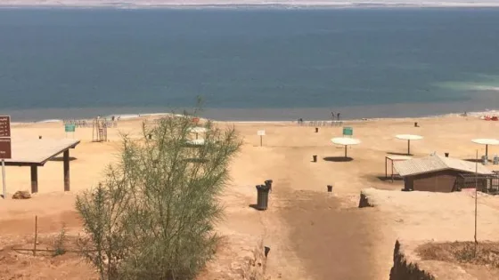 المشهد المعاصر | “شاطئ عمان السياحي” يبدأ باستقبال زواره في البحر الميت