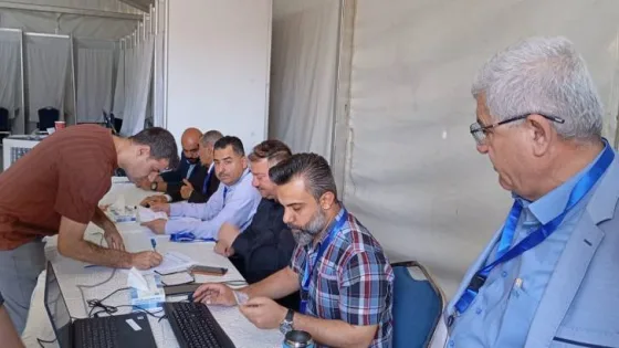 المشهد المعاصر | فتح صناديق الاقتراع في انتخابات نقابة المهندسين الأردنيين