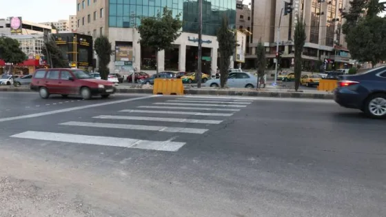 المشهد المعاصر | ما عقوبة عدم استخدام الأماكن المخصصة لعبور المشاة في الأردن؟