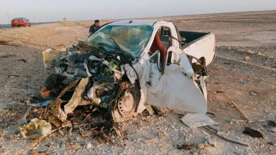 المشهد المعاصر | مراسل “رؤيا”: وفاتان بحادث تصادم على طريق الشيدية وإصابة ثالث