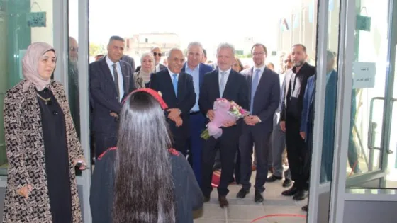 المشهد المعاصر | وزير التربية يفتتح مدرستين جديدتين في حكما وحوارة بمحافظة إربد
