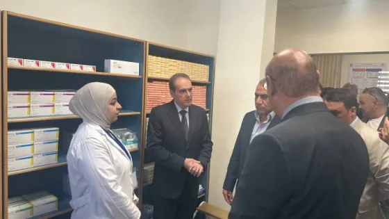 المشهد المعاصر | وزير الصحة يفتتح عيادات القلب والجراحات التخصصية في مستشفيات البشير
