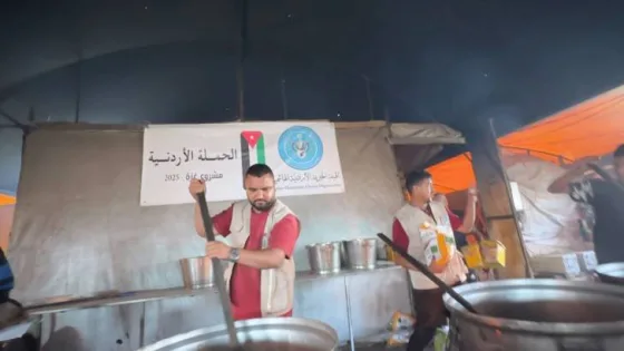 المشهد المعاصر | الخيرية الأردنية الهاشمية تواصل توزيع الوجبات الساخنة في غزة ثالث أيام العيد