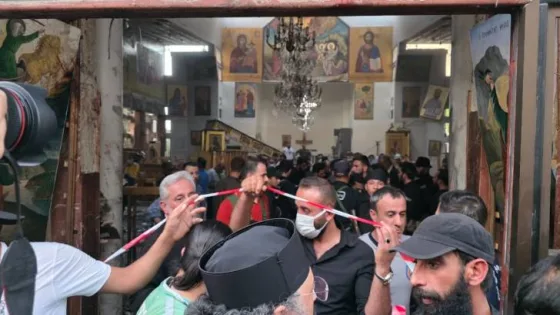 المشهد المعاصر | الداخلية السورية تكشف آلية تنفيذ الهجوم الإرهابي داخل كنيسة القديس مار إلياس