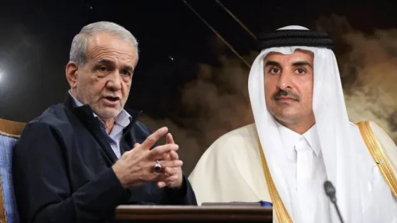المشهد المعاصر | الرئيس الإيراني يوضح لأمير قطر أن الضربة لم تكن موجهة ضد دولة قطر
