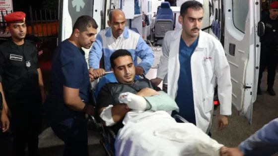 المشهد المعاصر | القوات المسلحة تخلي الممرض الذي أصيب خلال عمله في المستشفى الميداني جنوب قطاع غزة