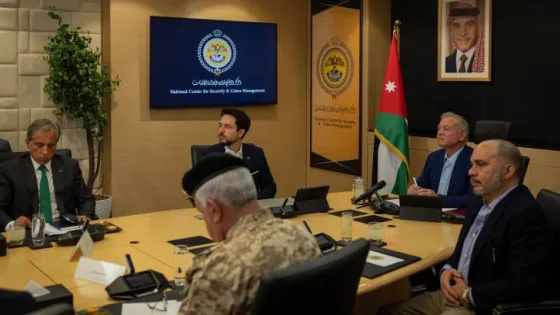 المشهد المعاصر | الملك يطلع على جاهزية مركز “إدارة الأزمات” ومختلف المؤسسات في التعامل مع تبعات الهجوم “الإسرائيلي” على إيران