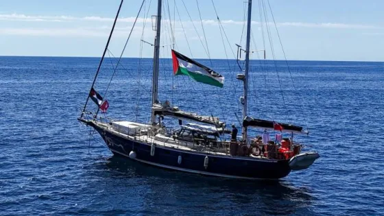 المشهد المعاصر | “خارجية الاحتلال”: السفينة مادلين خدعة إعلامية والمنطقة البحرية قبالة غزة مغلقة أمام السفن غير المرخصة