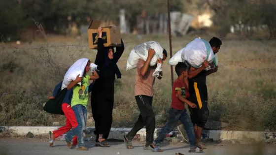 المشهد المعاصر | سلطات الاحتلال تقرر وقف إدخال المساعدات إلى غزة