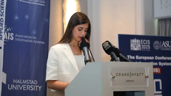 المشهد المعاصر | مؤتمر ECIS 2025 العالمي لأول مرة خارج أوروبا في رحاب “العلوم التطبيقية” برعاية سمو الأميرة سمية بنت الحسن…