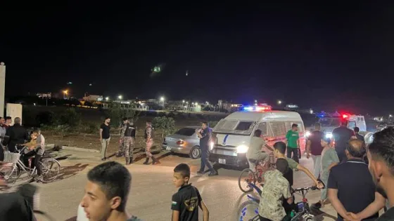المشهد المعاصر | مراسل رؤيا: سقوط شظايا في منطقة الطرة شمال الأردن