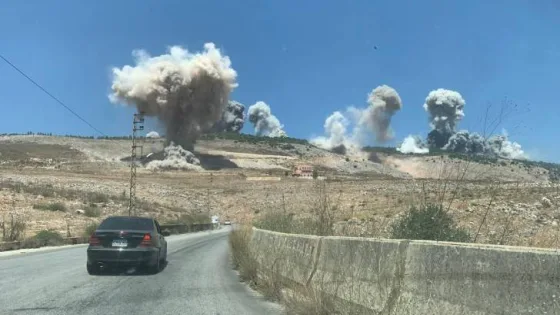 المشهد المعاصر | مصادر لبنانية: طيران الاحتلال الإسرائيلي يشن غارات عنيفة على مناطق في جنوب لبنان